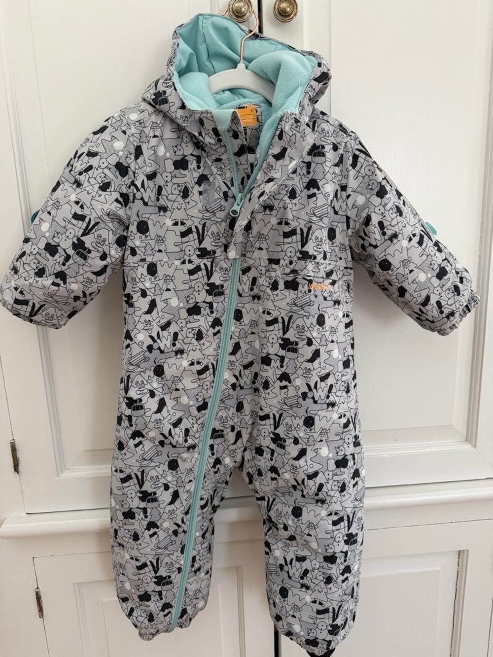 Wedze Toddler Snowsuit 24M Winter One Piece Snow Suit French Brand Warm